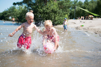 summer holidays in holiday village Sunparks
